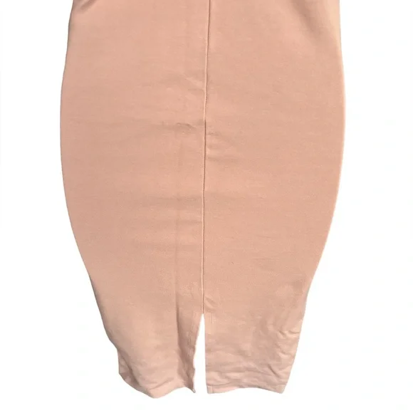 FOREVER 21 Blush Sleeveless Bodycon Midi Dress NWOT - Picture 7 of 7